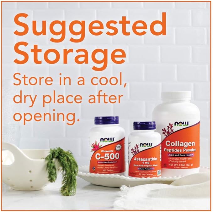 NOW Foods L-Lysine 1000mg, 100 Tablets (Pack of 2)