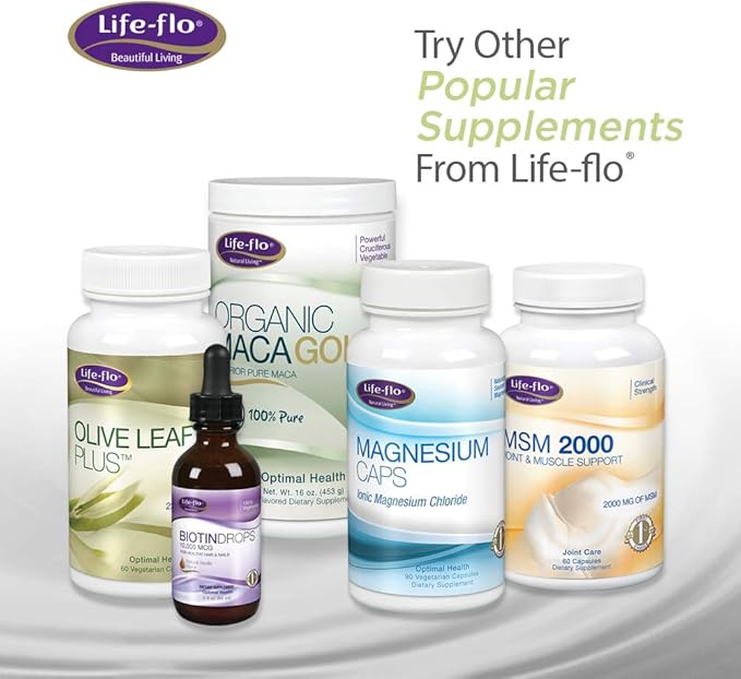 Life-Flo Hydrolyzed Bovine Collagen, Grass Fed | Supports Vibrant Skin & Hair, Bone & Joint Health | 12.7oz, 60 Serv.