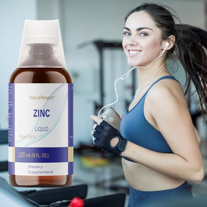 Organic Liquid Zinc, 60 Servings – Alcohol Free Zinc Sulfate – Supports Immune Health & Metabolism – Antioxidant – Gluten-Free, Non-GMO, Vegan & Paleo Friendly (120 ml), 4 FL OZ