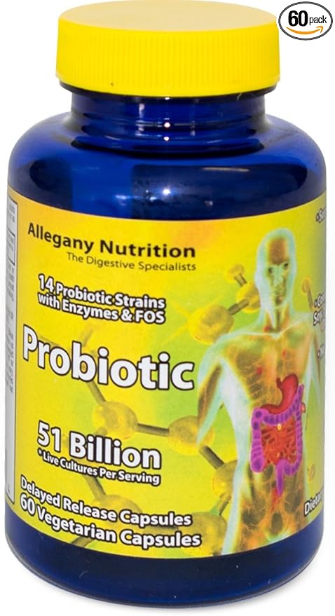 Probiotic 60 Capsules 51 Billion