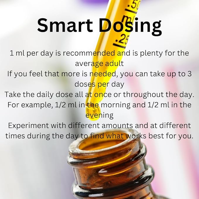 Reishi Tincture, Daily Supplement, Double Extracted for High Potency, 2 Fl oz, 60 doses