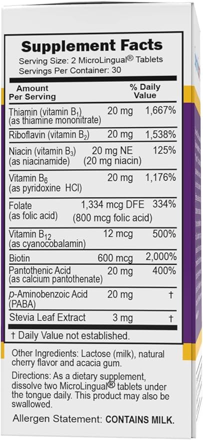 Superior Source Balance B Complex - Energy Support Supplement with Folic Acid & B Vitamins - Supports Heart & Muscle Health - B Vitamin Supplement Aids Immune Health - 60 Instant Dissolve Tablets