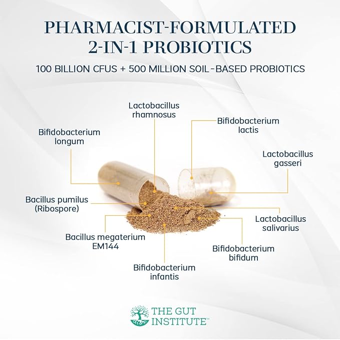 Gut Reset Protocol 1X Microbiome Mojo + 2X Bifido Maximus + Protocol PDF - High Potency Probiotics for Harmonizing Your Gut - Enhance Immunity, Hormonal Balance & Mood