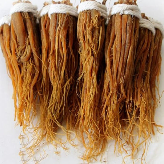 Red Ginseng Roots Red Ginseng Korean Red Ginseng Whiskers Red Ginseng Supplement Red Ginseng Tea Energy Chews (500 Grams /1.10 lbs) 1.0 Count