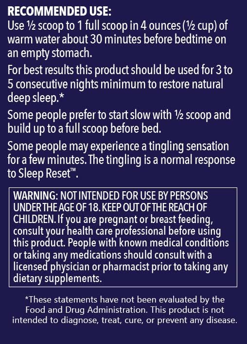 Regen HF Sleep Reset | Natural Sleep Aid Supplement | No Melatonin | Made in The USA