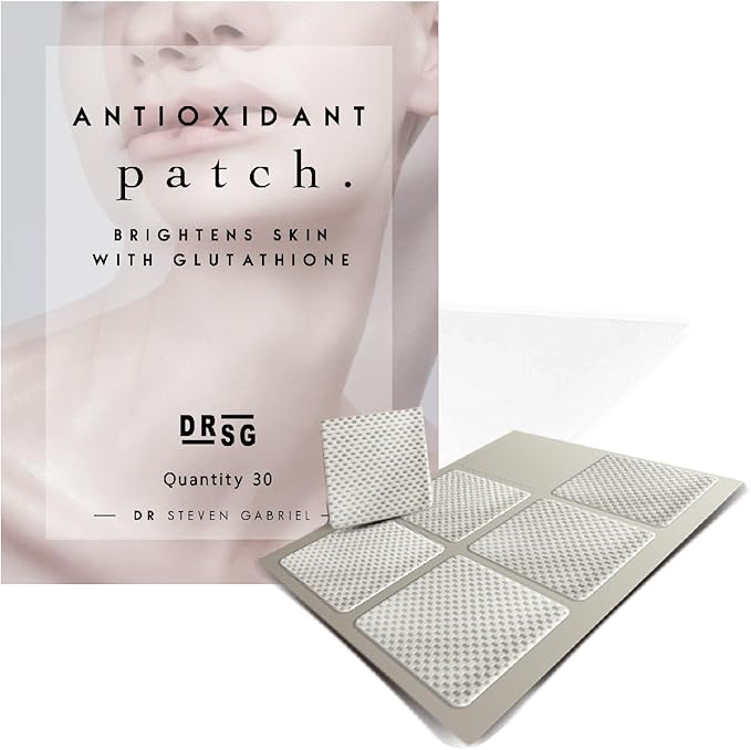 Dr. Steven Gabriel | Glutathione Antioxidant Patch | Brightens Skin | 30 Day Supply