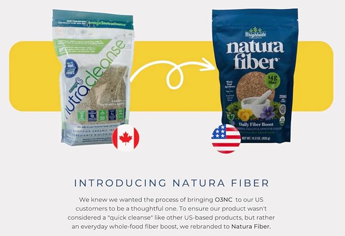All-Natural Organic Fiber Powder Supplement, Plant-Based Whole Food Ingredients, No Artificial Colors or Flavors