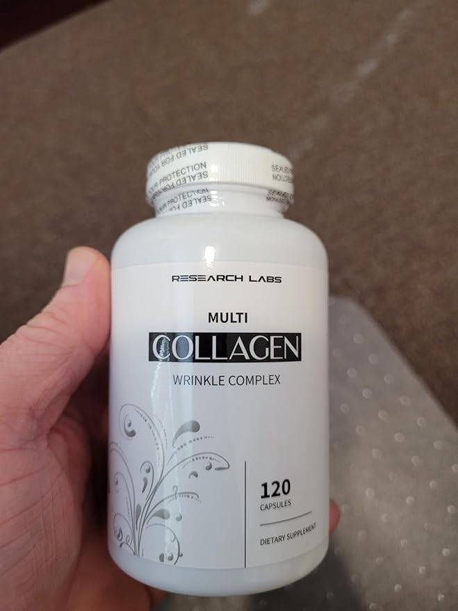 Research Labs 2 for 1 Promo 240 Collagen Pills - 6000 mg Per Day. Grass Fed Anti-Aging Support for Skin, Joints, Tendons, Bones, Hair and Nails. Paleo Friendly. Collagen Peptides Powder Supplement…