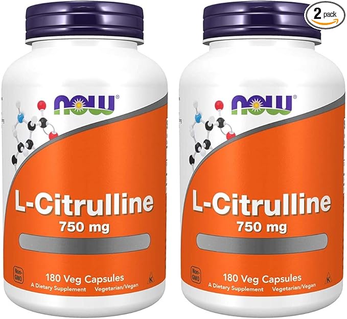 Now Foods L-Citrulline 750 mg - 180 Capsules
