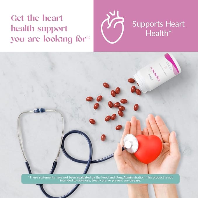 USANA CoQuinone 100 CoQ10 Coenzyme Q10 Supplement with Alpha-Lipoic Acid to Support Heart Health* - 56 Softgels - 28 Day Supply