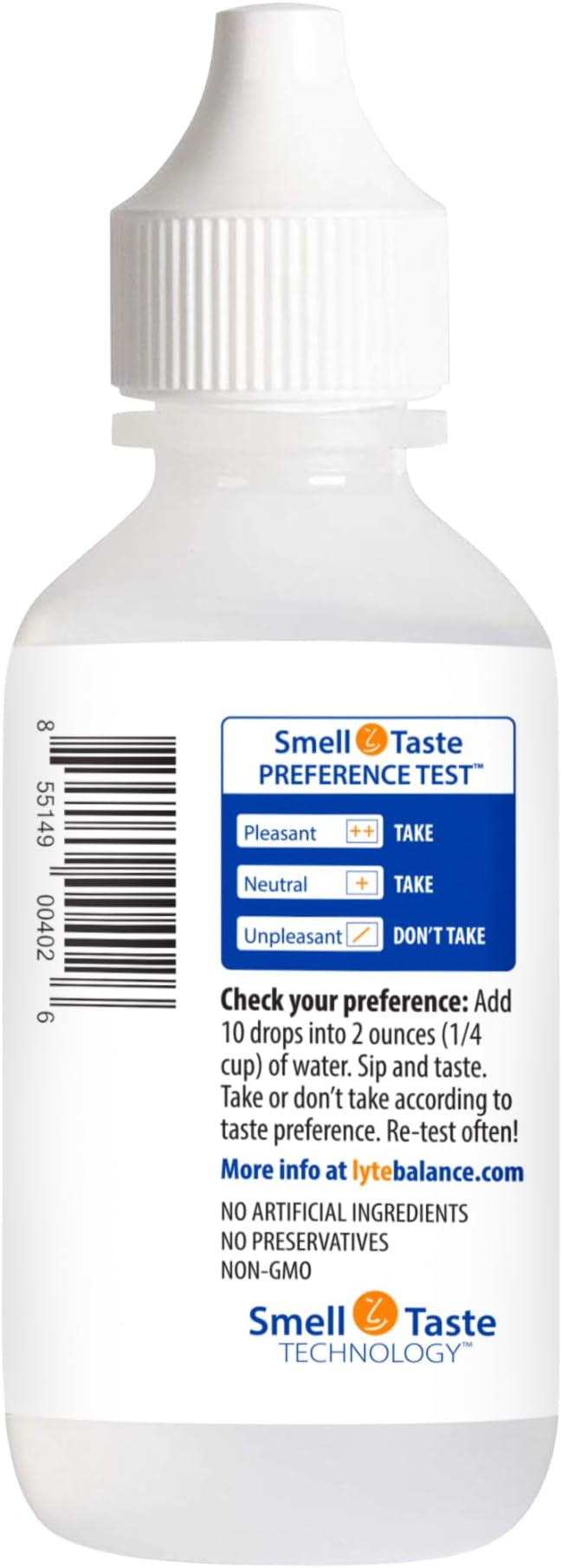 Taste N' Score Potassium Liquid Ionic Mineral Supplement; 100% Pure; 110 mg; 72 Servings