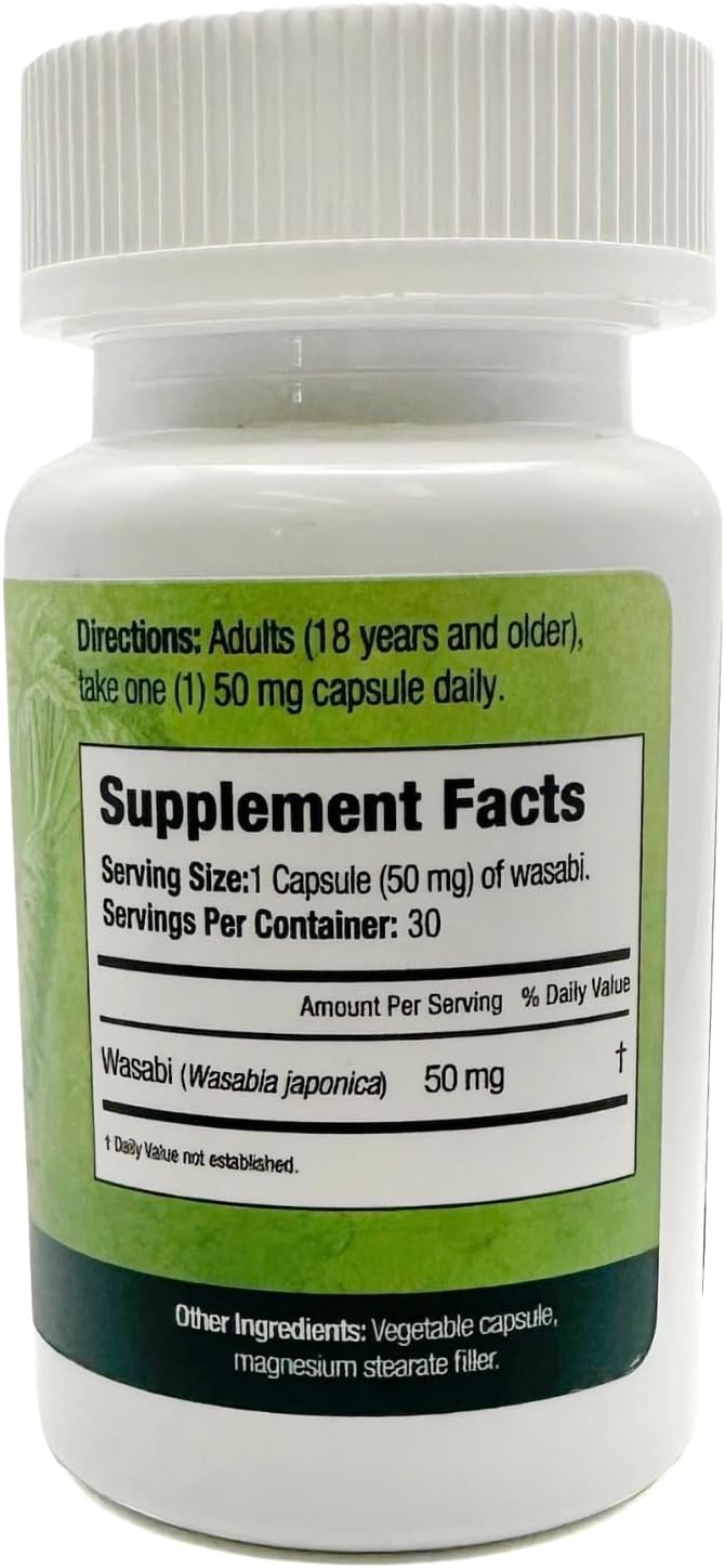 50mg Memory Health Capsules – Enhance Memory, Focus, and Mental Clarity with Psychlomin (6-MSITC) – 30 Capsules for Peak Memory Performance.