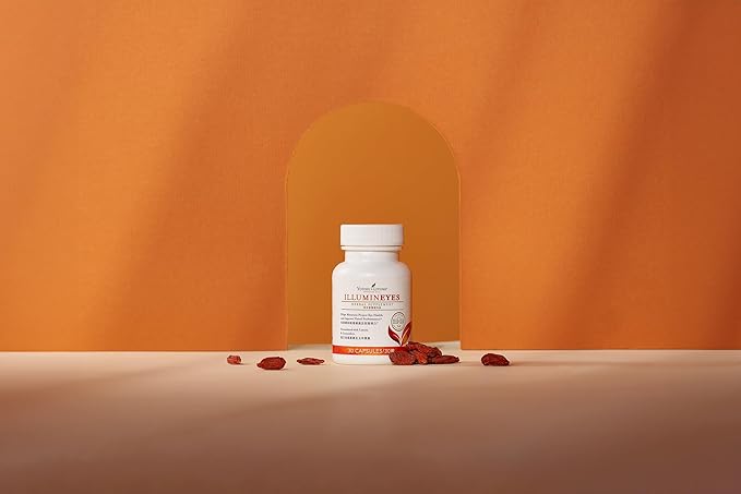 Young Living IlluminEyes - Eye Health Support - Blue Light Protection - Includes Lutein & Zeaxanthin - Helps Reduce Eye Strain - Vitamins A & C - Vision Care - 30 ct