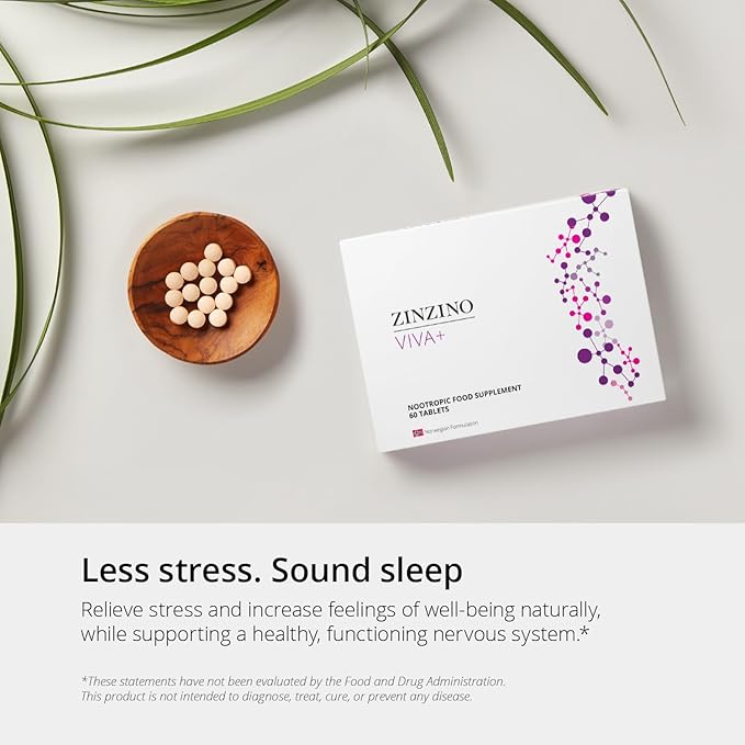 Viva + - Contains Iodine, Vitamin C and Magnesium, Promotes Restful Sleep, Improves Concentration, Learning, Memory and Reasoning - 60Tablets