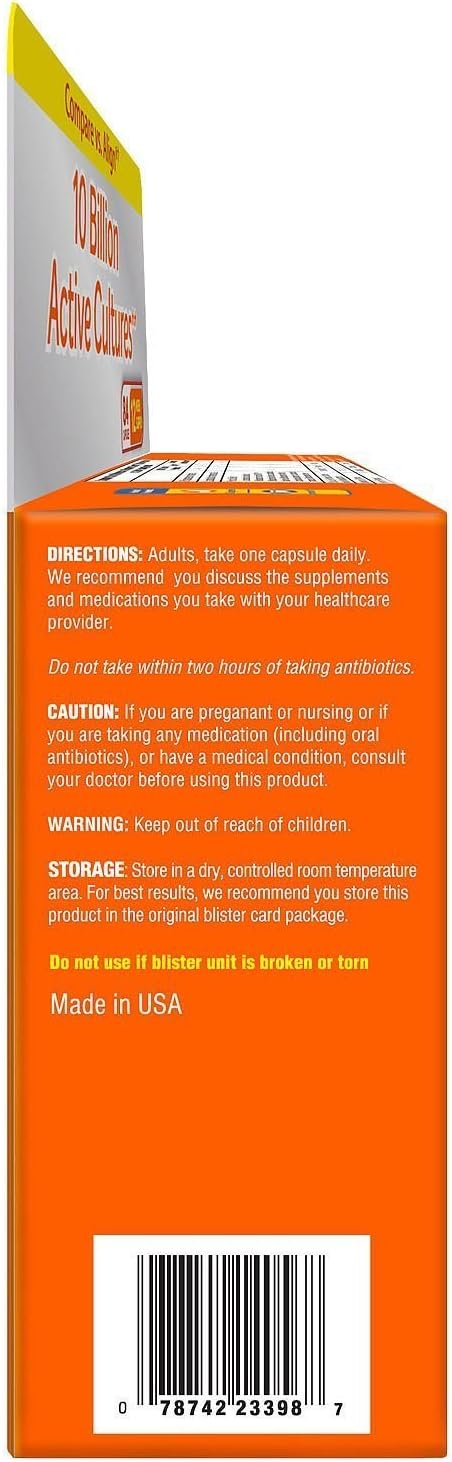 Member's Mark 5x Probiotic Digestive Care Supplement - 2/42ct. Bottles