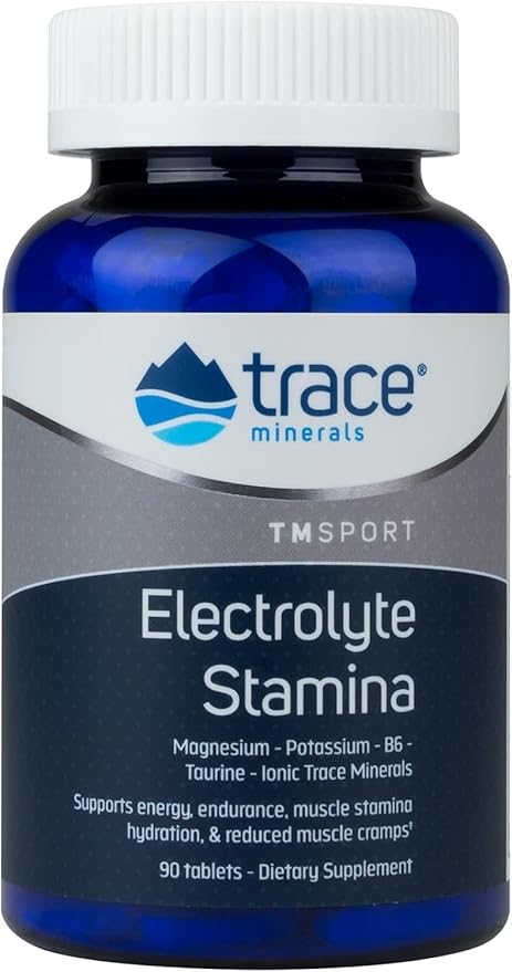 Trace Minerals | Electrolyte Stamina Tablets | Magnesium & Potassium to Promote Energy, Hydration & Muscle Endurance | Vegan, Gluten Free, Sugar Free | 600 Count (100-Day Supply)