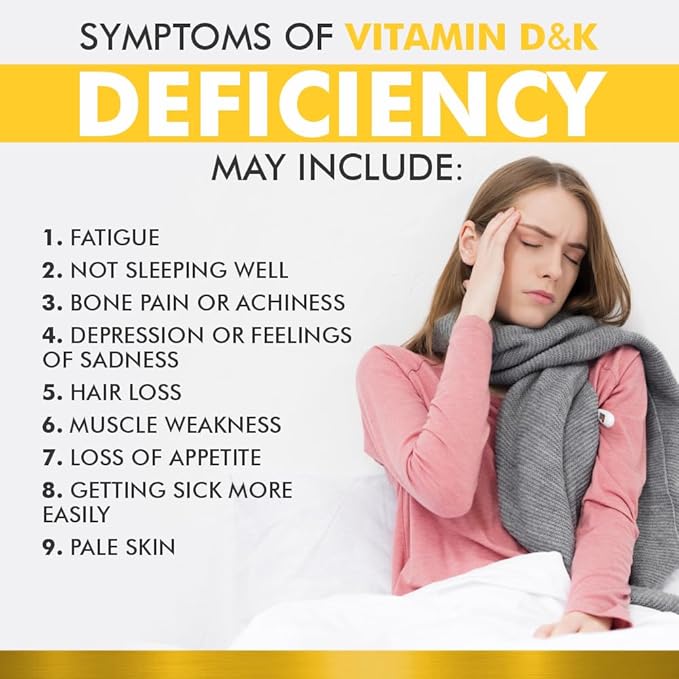 Vitamin D3 10000 IU + K2 200mcg Soft-Gels | 2-in-1 D3+K2| Infused with Virgin Coconut Oil, Supplement for Immune, Heart, Joint, Teeth & Bone Health - 60 Easy-to-Swallow Capsules