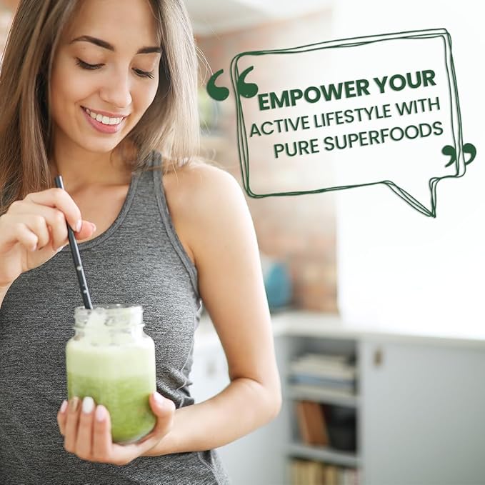 Superfood Reds & Greens Powder - 139.68 oz (Pack of 12), Prebiotics & Probiotics for Digestive Health, Super Greens Powder with Ashwagandha for Gut Health, Immunity, Antioxidants, Vegan