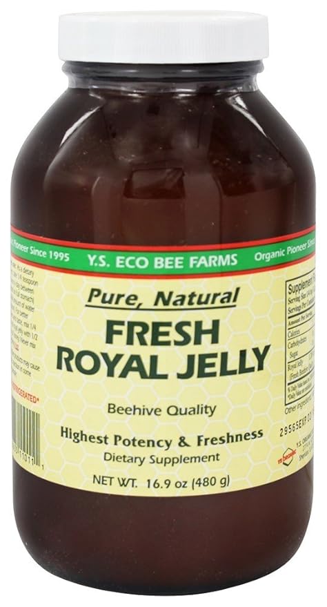 YS BEE FARMS Ginseng Honey, 16 FZ