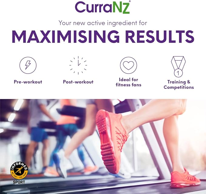 New Zealand Blackcurrant Extract Sports Nutrition Capsules | Muscle Recovery | Endurance Performance | Pre or Post Workout Supplement | Vegan & Caffeine Free (30 Capsules)