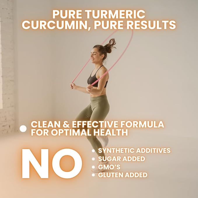 Turmeric Curcumin with Black Pepper – 90 Capsules for Whole-Body Health Support and Overall Wellness