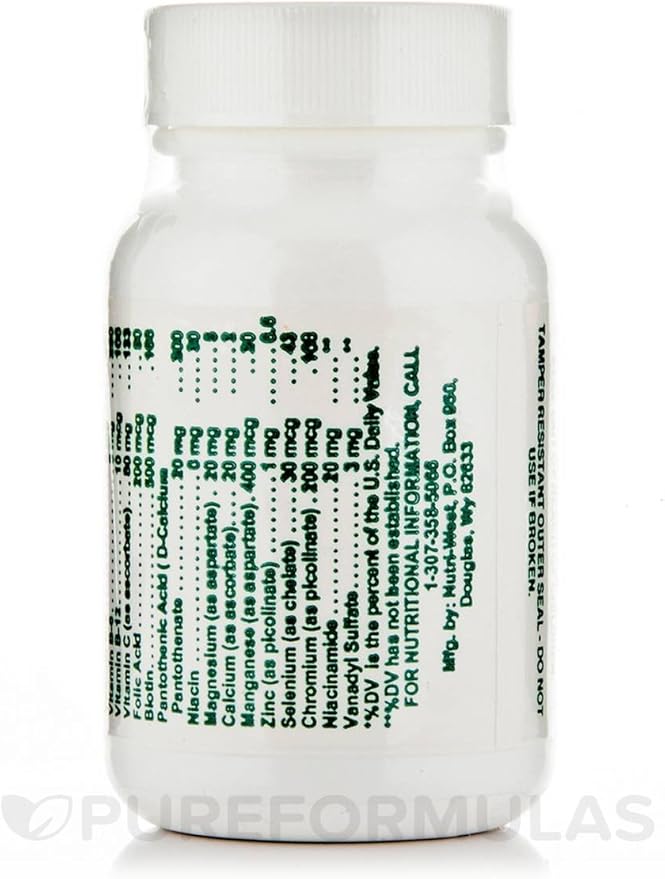 Vana-Chrom - 60 Tablets by Nutri West