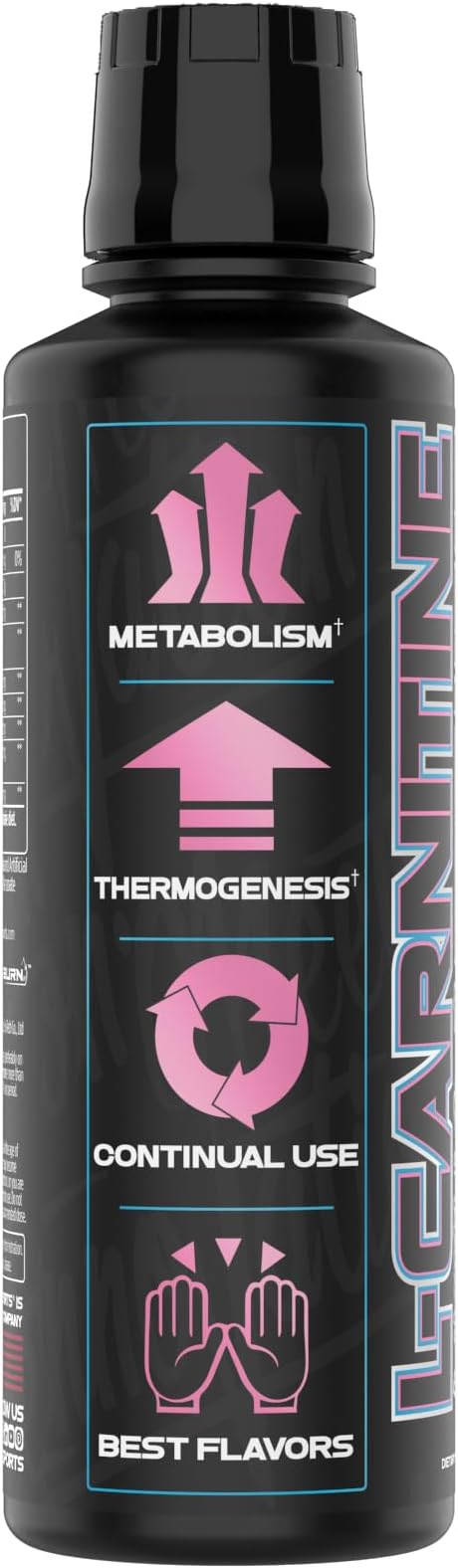 VMI Sports L-Carnitine 1500 Heat Liquid Enhanced Thermogenic | 1500 mg Carnitine | Maximum Absorption Formula | Great Taste for Men & Women | 31 Servings (Miami Vice)
