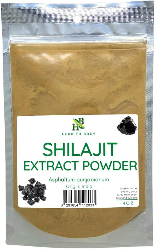Shilajit Powder | Asphaltum punjabianum | Wildcrafted | 4oz