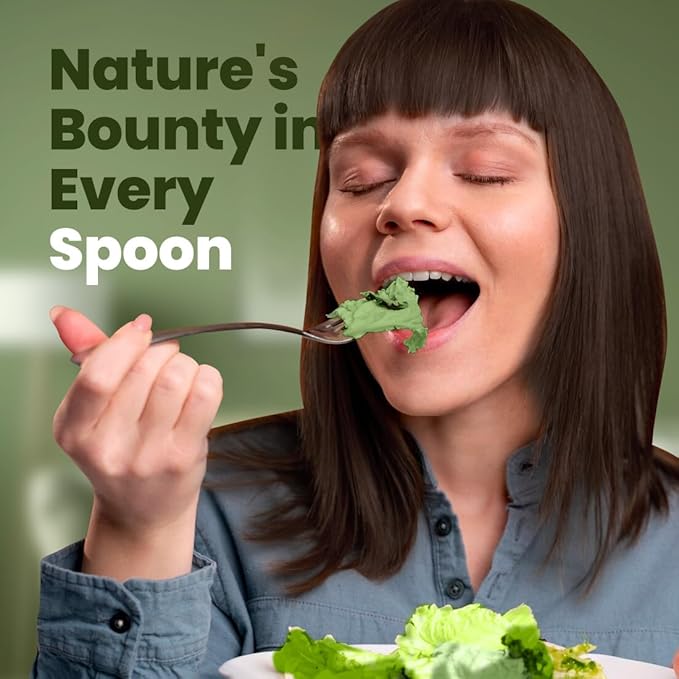 Z Natural Foods Organic Spirulina Powder - 100% Pure Spirulina, Nutrient-Dense Blue-Green Algae Superfood with Amino Acids, 15x Beta-Carotene - Mix in Smoothies, Yogurt, Recipes, 1 lb
