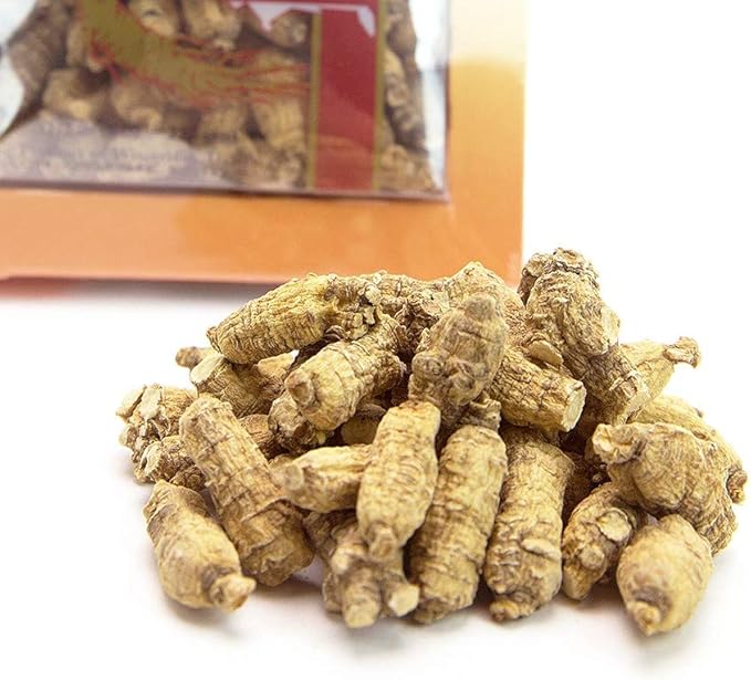 Hsu's Ginseng SKU 113-4 | Short Medium Small | Cultivated American Ginseng from Marathon Co, Wisconsin USA | 许氏花旗参 | 4oz Box, 西洋参, B0054ELDEY