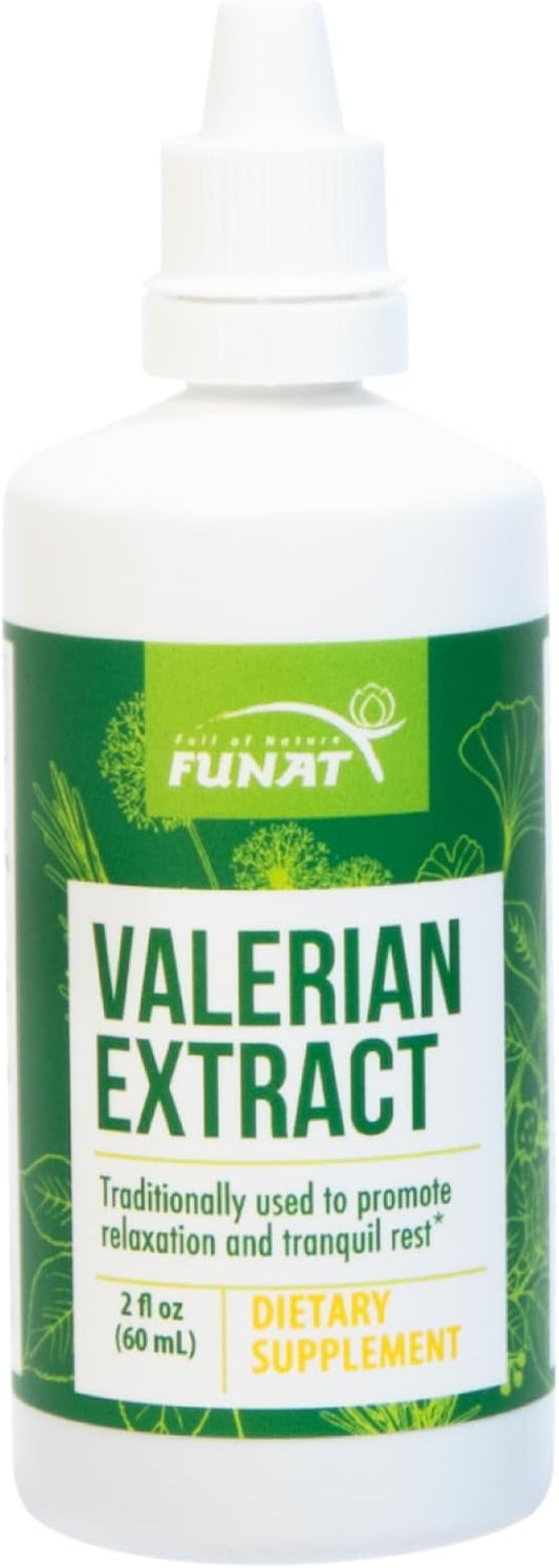 Valerian Root Drops for Adults 2 Oz, 2 Fl Oz | Valerian Extract is commonly Used as a Natural Supplement to Promote Relaxation and Support Sleep.