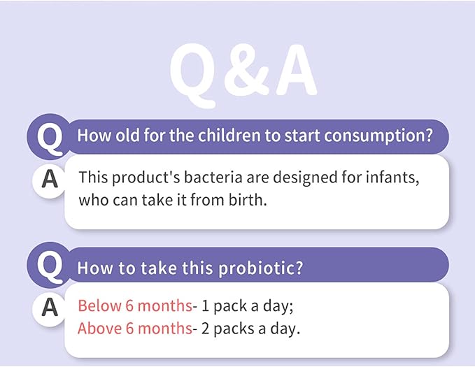 BHK's Baby Probiotic Powder,+ Vitamin D,Reduces Colic,Gas & Spit-ups,Healthy Poops,Reduces Crying & Fussing & Promotes Digestive Comfort,Newborns, Babies & Infants, 30 Sticks