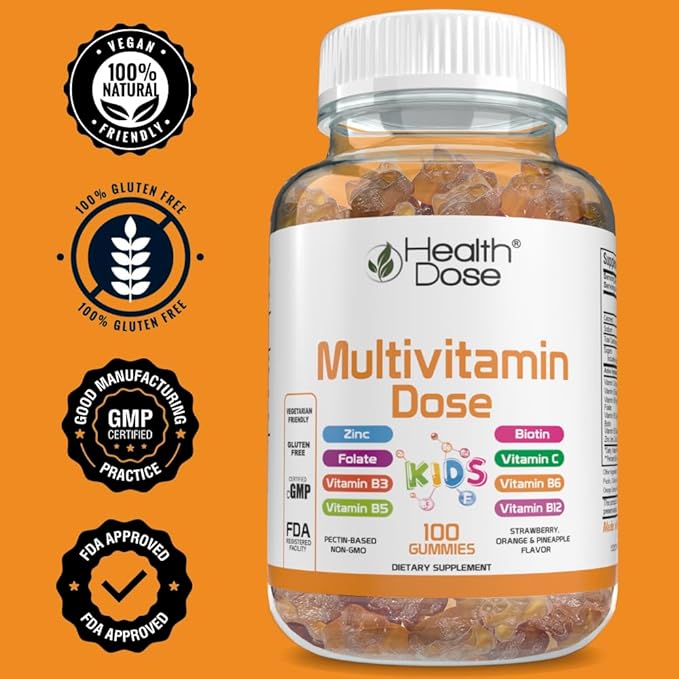 Multivitamin Dose Children 100 Gumies