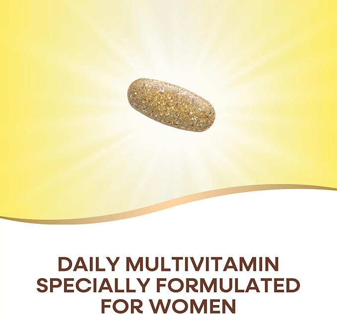 Nature's Way Alive! Women's Daily Ultra Multivitamin, High Potency Formula, Promotes Energy Metabolism and Muscle Function*, with Methylated B12, 60 Tablets (Packaging May Vary)
