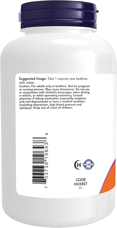 NOW Foods Supplements, Melatonin, Extra Strength 10 mg, Free Radical Scavenger*, Healthy Sleep Cycle*, 200 Veg Capsules