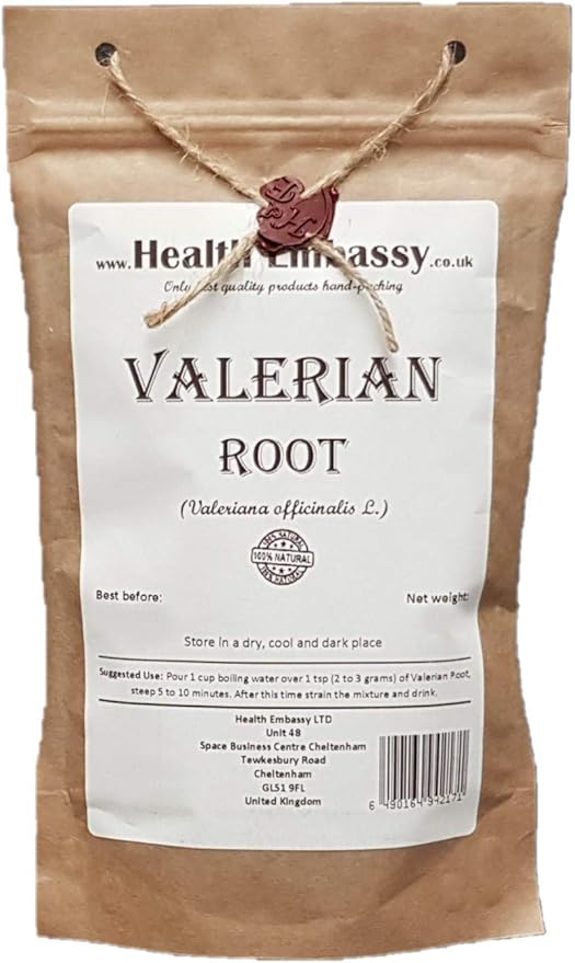 Health Embassy Valerian Root | Valeriana Officinalis L | 100% Natural (50g)