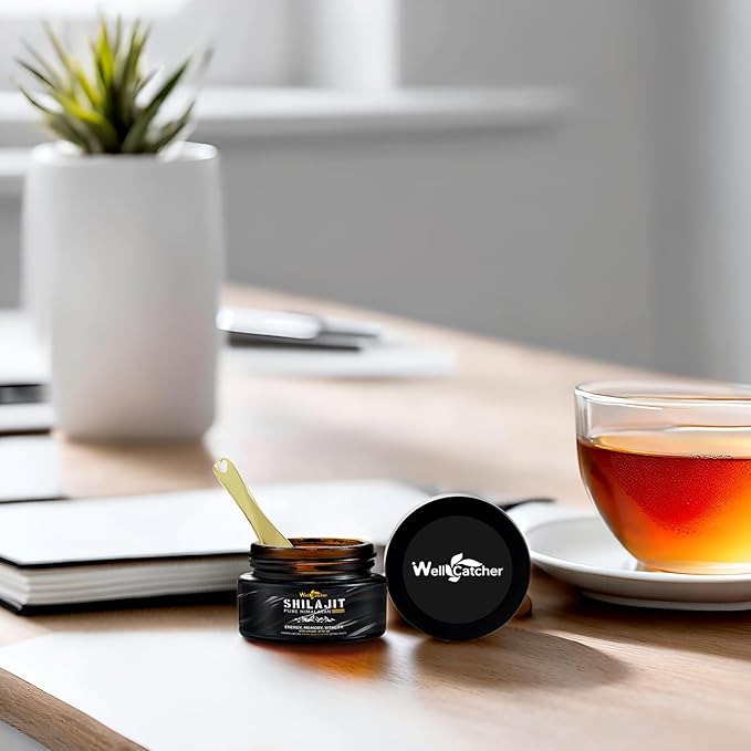 Pure Himalayan Shilajit Resin for Men Women: Natural Organic Shilajit Supplement 600MG Rich in 85+ Trace Minerals 75%+ Fulvic Acid for Energy Immunity Focus Support 50 Servings