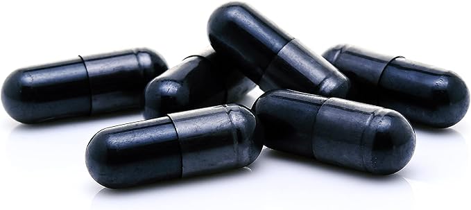 Antler Farms - 100% Pure Coconut Activated Charcoal, 180 Capsules 260mg - Wild Harvested, Virgin Coconut Shell, USP Food Grade, Steam Activated, Ultra Fine