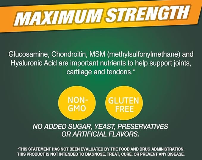 21st Century Glucosamine and Chondroitin Plus Tablets, 120 Count