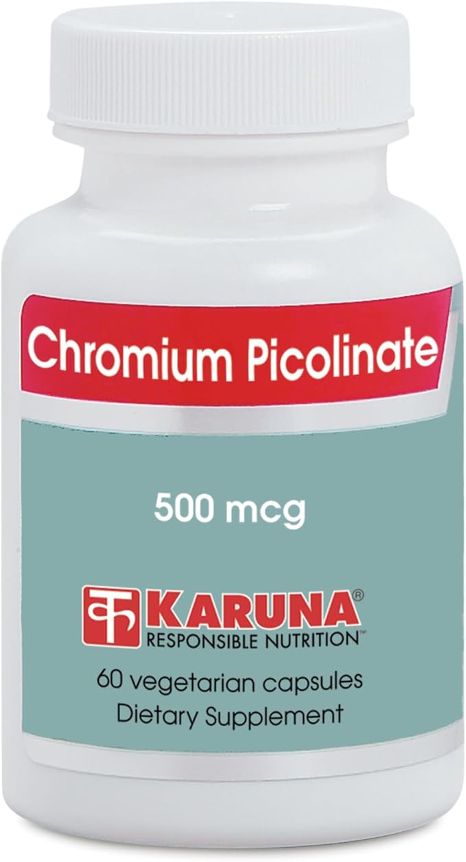 Chromium Picolinate 500mcg 60 Vegetarian Capsules