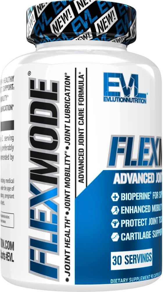 Advanced Joint Support Supplement Bundle - Complete Joint Support Stack with Hyaluronic Acid and FlexMode with Joint Vitamins Glucosamine Chondroitin MSM and BioPerine for Enhanced Absorption
