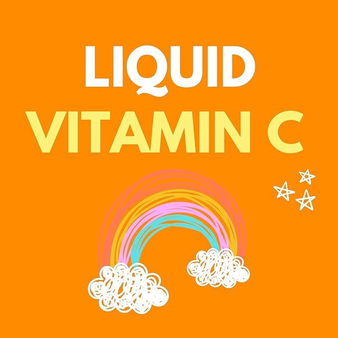 ARYMAR Vitamin C Drops for Children, Immune Support, Antioxidant, Orange Flavor (2 Fl Oz/Pack of 1)