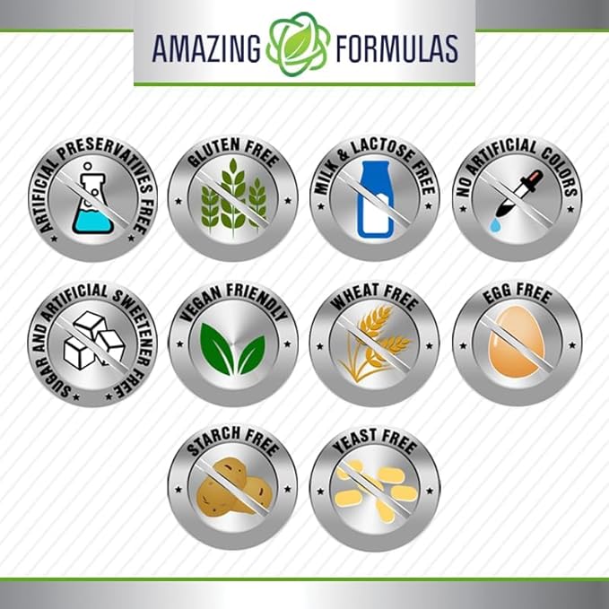Amazing Formulas Echinacea with Goldenseal Supplement | 450 Mg | 120 Veggie Capsules | Non-GMO | Gluten Free | Made in USA