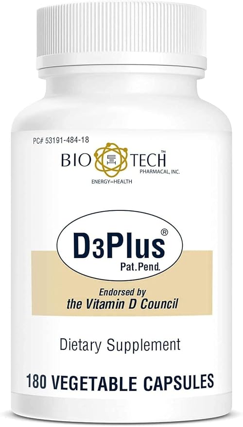 Bio-Tech Pharmacal D3 Plus (180 Count)
