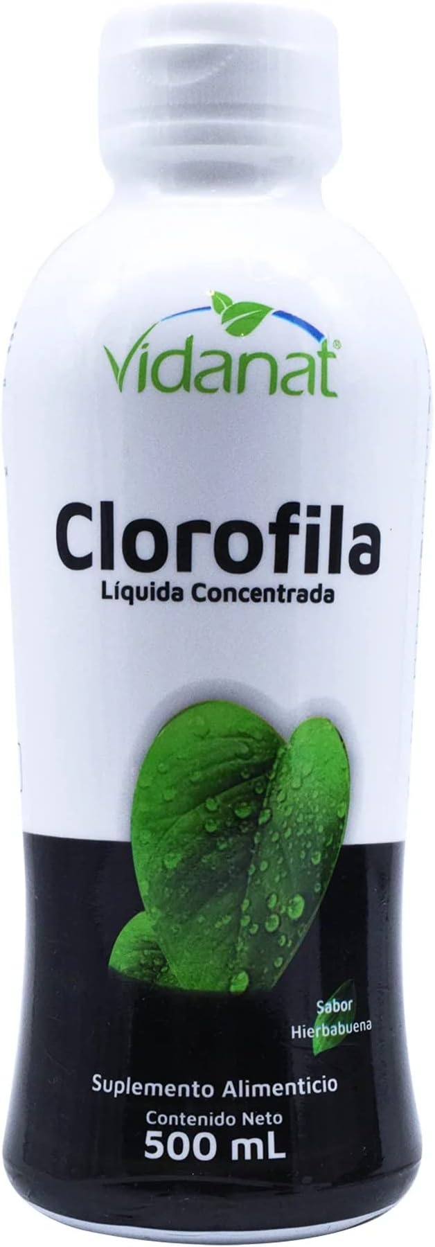 Vidanat Liquid Chlorophyll 500ml - Natural Detox, Immune Support & Energy Booster - Helps Digestion, Freshens Breath & Promotes Alkaline Balance
