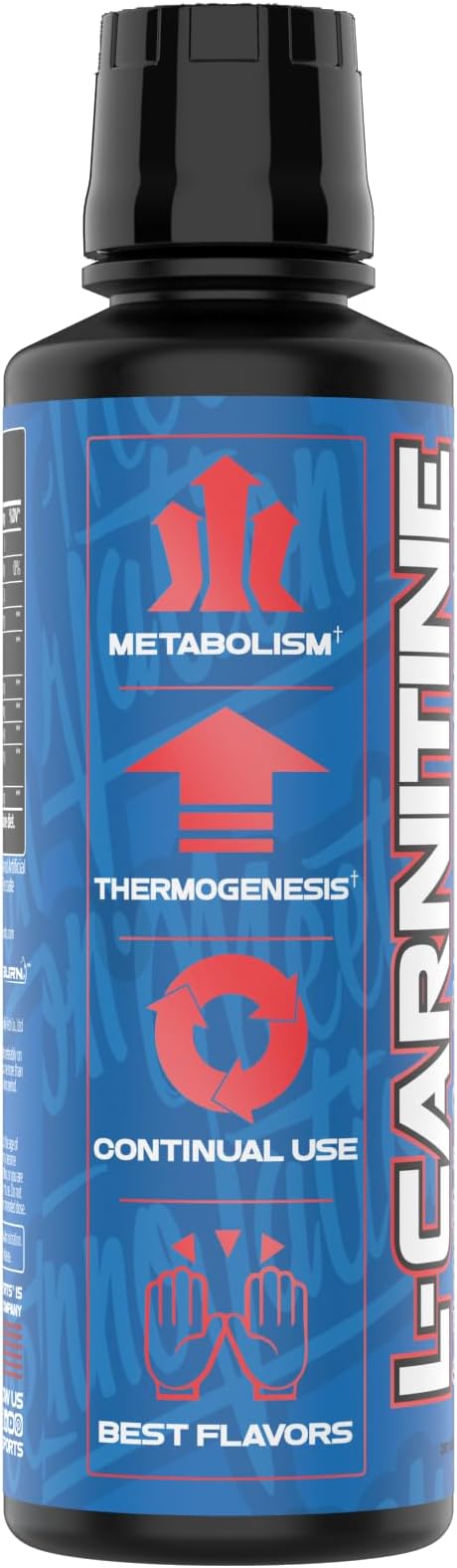 VMI Sports L-Carnitine 1500 Heat Liquid Enhanced Thermogenic | 1500 mg Carnitine | Maximum Absorption Formula | Great Taste for Men & Women | 31 Servings (Patriot Pop)