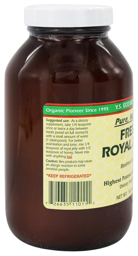 YS BEE FARMS Ginseng Honey, 16 FZ