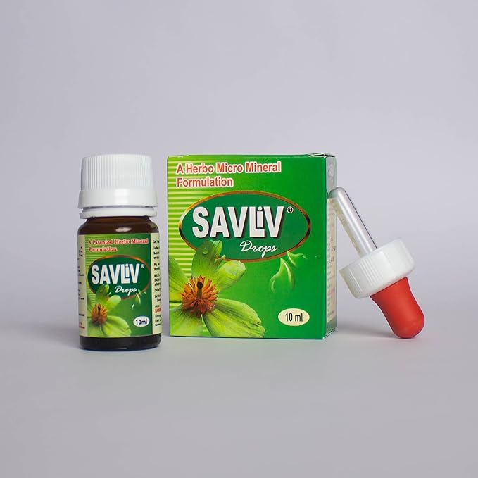Liver Drops Ayurvedic Drops for Liver .Helps in Managing Various Liver Issues & Detox Pack of 10 Ml Vial, Natural