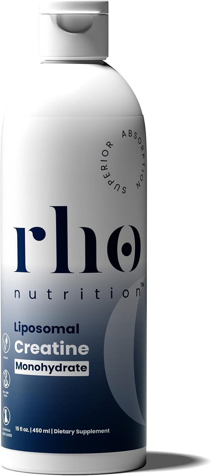 Liposomal Creatine Monohydrate - Ultra High Absorption Liquid Creatine Supplement – Promotes Lean Muscle Mass & Recovery, Supports Brain Function & Enhances Cellular Energy Production
