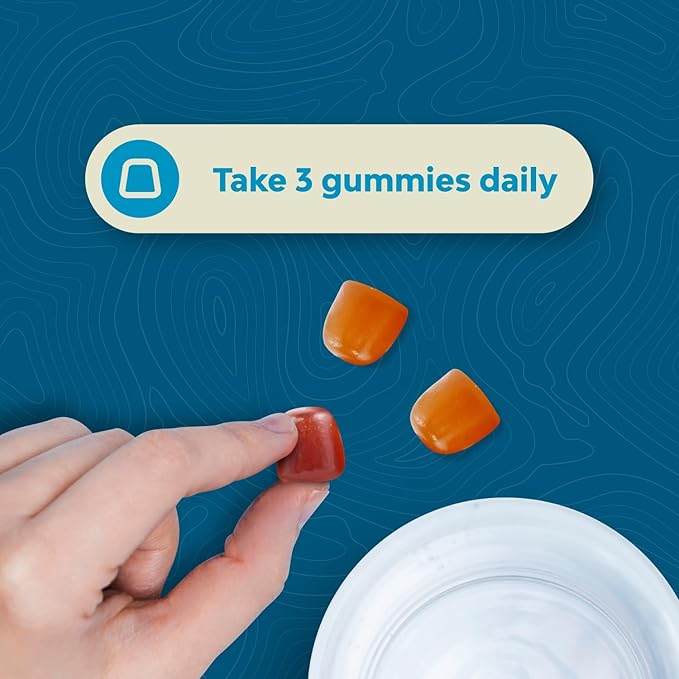 Men's Multivitamins Gummies with Superfood Complex - Daily Multivitamin for Men with CoQ10 and Ashwagandha for Energy and Immunity - Vegetarian Adult Multivitamin Gummies for Men (2 Month Supply)